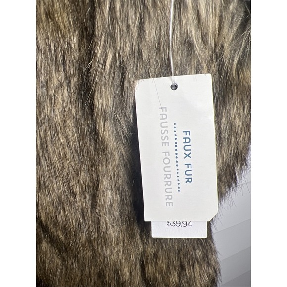 Old Navy Faux Fur Lined Vest Women's Size Medium NWT - Picture 3 of 8